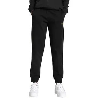 Puma ESS+ Metallic Fleece-Jogginghose Damen black/gold foil M