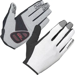 GripGrab Shark Padded Langfinger Handschuhe rutschfeste Vollfinger Sommer Fahrradhandschuhe