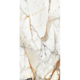 Euro Stone Bodenfliese Feinsteinzeug Gold Glasiert Poliert 60 cm x 120 cm