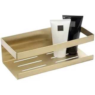 Schöner Wohnen Wandablage Meleto Gold aus Edelstahl