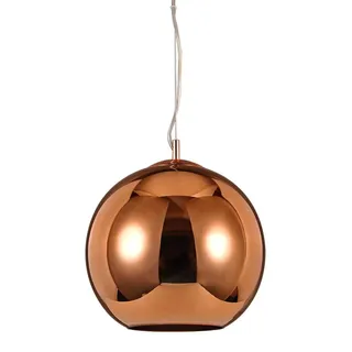 Moderne Hängeleuchte Nemo Metall Kupfer 1 Leuchte E27 D30Cm - Kupfer
