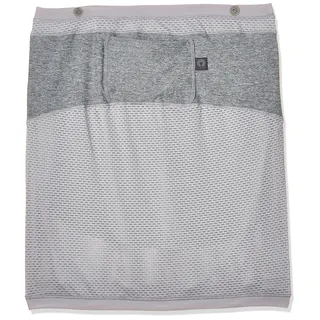 Chicco Boppy 4 & More Multi-Use-Cover, multifunktionales Tuch zum Stillen, Babyschale Abdeckung, Schutz im Einkaufswagen, grau