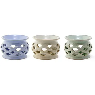 Puckator Brûleur à Huile-Ecailles Pastelles Duftlampe für ätherische Öle, Mehrfarbig, Einheitsgröße