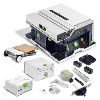 Festool CSC SYS 50 EBI-Set inkl 2 x 5 Ah + Untergestell