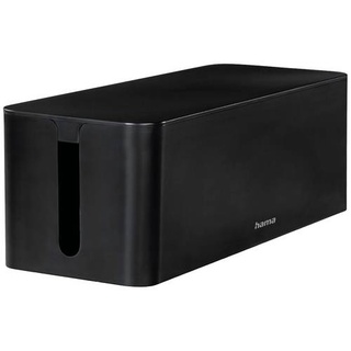 Hama Kabel-Box Kunststoff Schwarz (L x B x H) 156 x 40 x 135mm 1 St. 00221012