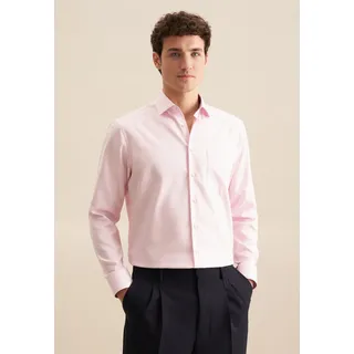 seidensticker Businesshemd »Regular« Regular 1/1 Kentkragen Uni, rosa