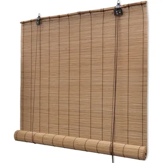 vidaXL Bambusrollo 80x220 cm Braun - Braun