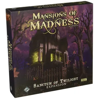 Fantasy Flight Games , Mansions of Madness 2nd Edition: Sanctum of Twilight Expansion, Board Game, Ages 14+, 1 to 5 Players, 120 to 180 Minutes Playing Time,Silver