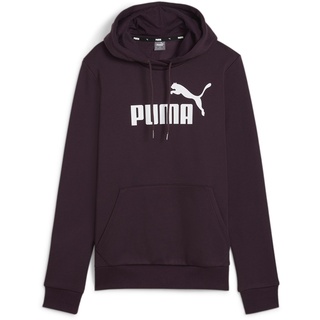 Puma Damen Essentials Logo FL Hoodie XS Midnight Plum Purple