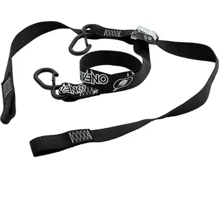 O'Neal Oneal De Luxe Soft Hook Tie Downs Logo Set Riemen - Black - One Size