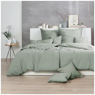 Primera Renforce Unifarben Olive 155 x 220 cm + 2 x 80 x 80 cm