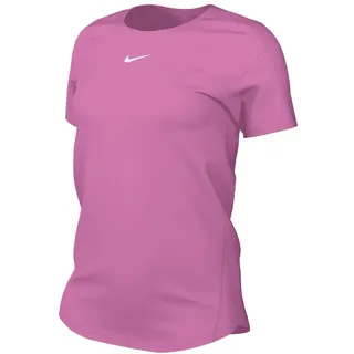 Nike Damen T-Shirt One Classic Dri-FIT SS Top WT IB9408-675 L - Playful Pink/White - L