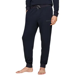 Tommy Hilfiger Herren Jogginghose Track Pant Loungehose, Blau (Desert Sky), L