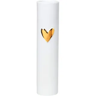 Vase - Herz Gold
