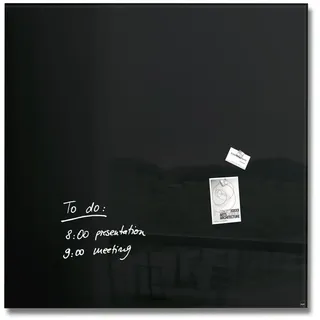 Sigel Glas-Magnettafel artverum® 100,0 x 100,0 cm schwarz