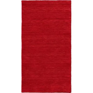 DEKOWE »Lindsay« rechteckig 12 mm Höhe Handweb Teppich, Kurzflor, reine Wolle, handgewebt,