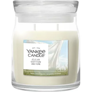 Yankee Candle Clean Cotton Duftkerze 368 g weiß