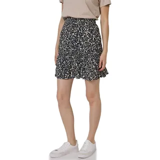 Damen Gemusterter Paperbag Rock