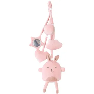 Roba Anhängerset für Spieltrapez roba Style rosa , Textil , Gepunktet , 24x2.3x22 cm , schadstofffrei , Spielzeug, Lernspiele