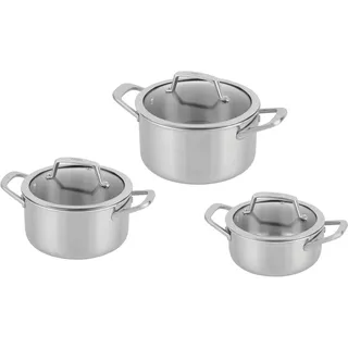 Ninja EverClad Topf-Set 3-tlg. Kochtopf Ø 16 cm + Kochtopf Ø 18 cm + Kochtopf Ø 20 cm