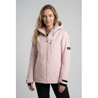 ICEPEAK Skijacke ICEPEAK "ICEPEAK CATHAY", Damen, Gr. 42, light pink, Obermaterial: 100% Polyester. Futter: 100% Polyester. Wattierung: 100% Polyester, normal, Jacken Skijacke, wasserdicht, winddicht, mit versiegelten Nähten, atmungsaktiv
