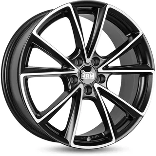 mam wheels A5 8,0 x 18 5 x 112 ET35 MB66,6 Matt Black Front Polish
