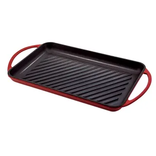 Jata Hogar, Gusseisen Grillpfanne, schwarz, 33 cm