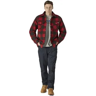 Dickies, Herren, Dickies Portland-Hemd, ROT, XXL