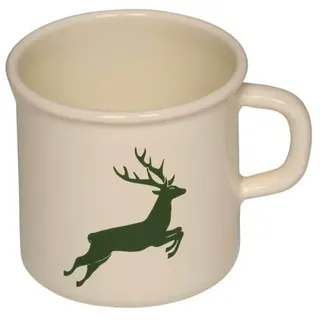 RIESS Hirsch Topf 8 cm beige-grün