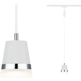 Paulmann Pendelleuchte Cone URail Signalweiß 121,4 cm x 8,4 cm