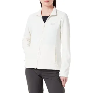 Jack Wolfskin Damen Warme Fleecejacke KIRUNA JACKET W, white sand, XXL, 1704512-5017006