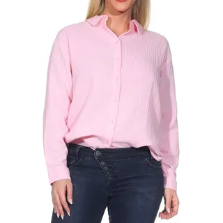 JDY Damen Musselin-Bluse JDYTheis Langarm Loose Shirt 15271018 Fairy Tale S