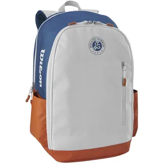 Wilson Tennis-Rucksack Roland Garros 2024, cream/clabraun/navy