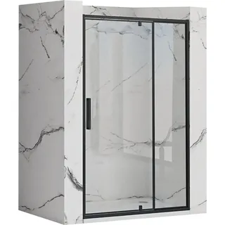 Rea Duschtür Rapid Swing 120 Black - Schwarz