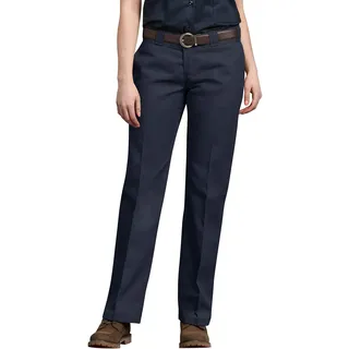 Dickies Original Damen-Arbeitshose mit Falten- und Fleckenresistenz, Dark Navy V1, 48 Zierlich