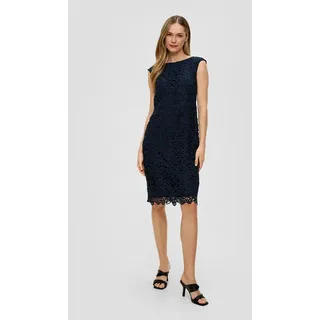 S.Oliver Damen 2142383 Kleid, blau 34