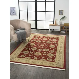 Myflair Möbel & Accessoires Teppich »Maryam 3« rechteckig 7,5 mm Höhe Kurzflor, Orient Optik, edler Glanz, besonders weich durch Microfaser,