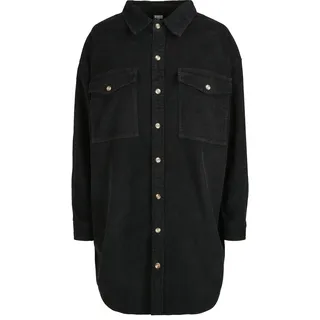 URBAN CLASSICS Hemd Schwarz S
