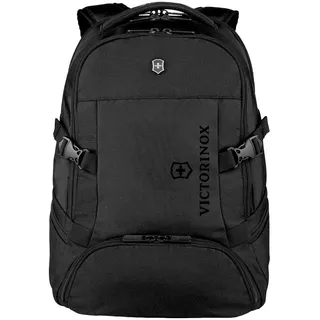 Victorinox Vx Sport EVO Deluxe Backpack, Mehrzweck-Rucksack, Damen/Herren, 25 x 35 x 48 cm, 28 l, Ergonomisch, Atmunkgsaktiv, Schwarz
