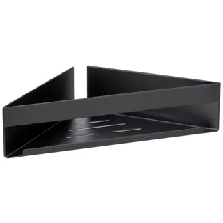 Wenko Turbo-Loc® Genova Black, Befestigen ohne Bohren in der Ecke