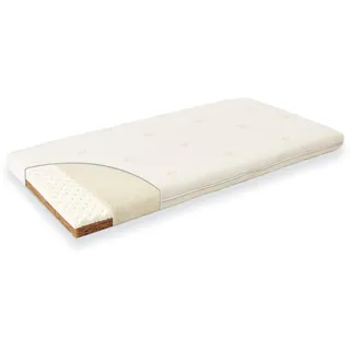 Träumeland Biomatratze Naturglück, Naturmatratze mit Kokos und Naturlatex, Größe 60 x 120 cm