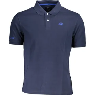 LA MARTINA POLO KURZARM HERREN BLAU : Farbe - Blau, Größe - M Größe: M Farbe: Blau - Blau