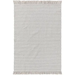 benuta Pure Teppich aus recyceltem Material Morty Grau 120x170 cm , Textil , Rechteckig , 120x170 cm , Gots , wasserabweisend , Teppiche und Böden, Teppiche, Webteppiche