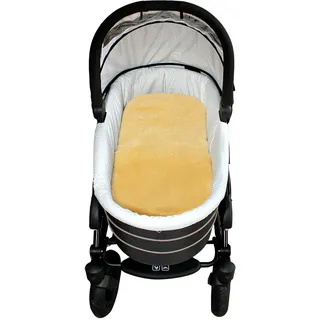 Heitmann Felle Babylammfell »Einlage - echtes Lammfell« ideal für Soft-Tragtaschen, Kinderwagen, Buggy, Kinderbett, waschbar, beige