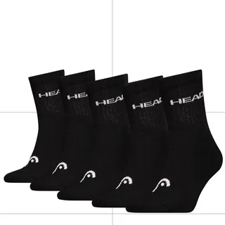 Head Socken ELEMENTS ALL SPORTS SHORT CREW 5 Paare Schwarz 35-38