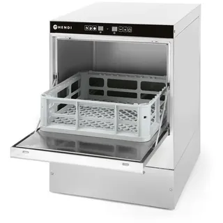 HENDI Gläserspüler K40 mit Laugen- & Spülmittelpumpe,