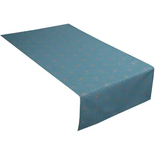 Tom Tailor HOME "Golden Chrystals", petrol, goldfarben),