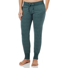 Triumph Damen Mix & Match Trousers Jersey 02 X Pajama Bottom, Green - Dark Combination, 44 EU