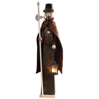 Saico Original Räuchermännchen »XXL-Räuchermann. Nachtwächter mit Laterne« BxHxT: 17x70x29 cm