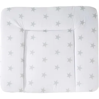 roba Wickelauflage "Little Stars, weiß", weiß, grau
